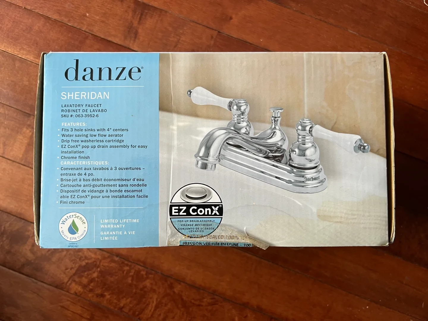 Danze Sheridan Double Handle Lavatory Faucet image indicator(2)