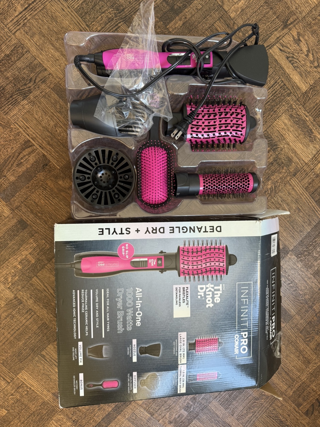 Infiniti Pro by Conair Detangle Dry + Style Hair Tool - photo 3