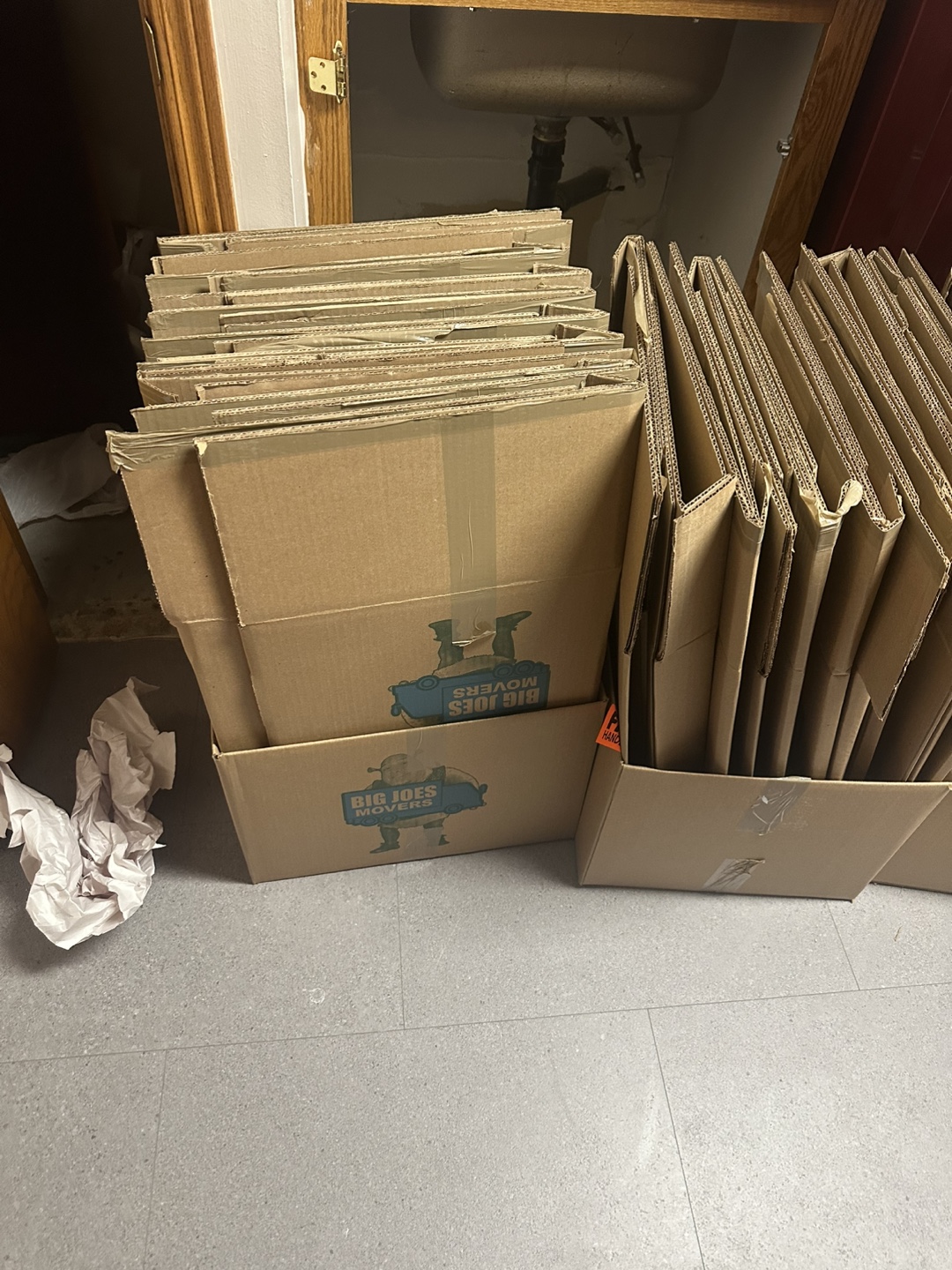 Moving Boxes & Packing Paper
