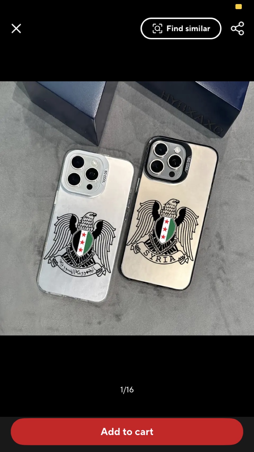 Syrian Flag iPhone Case