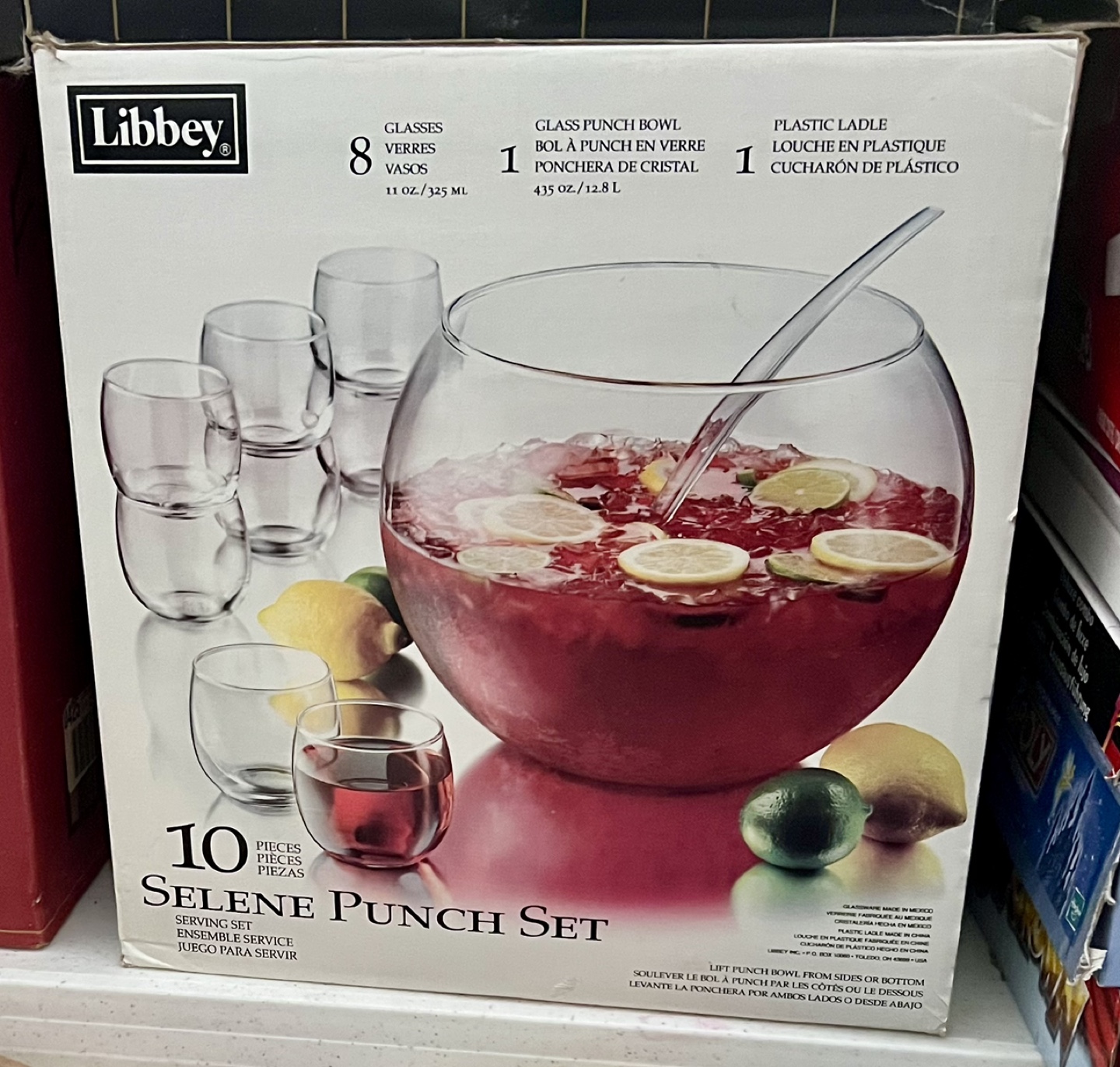 Libbey Selene Punch Set