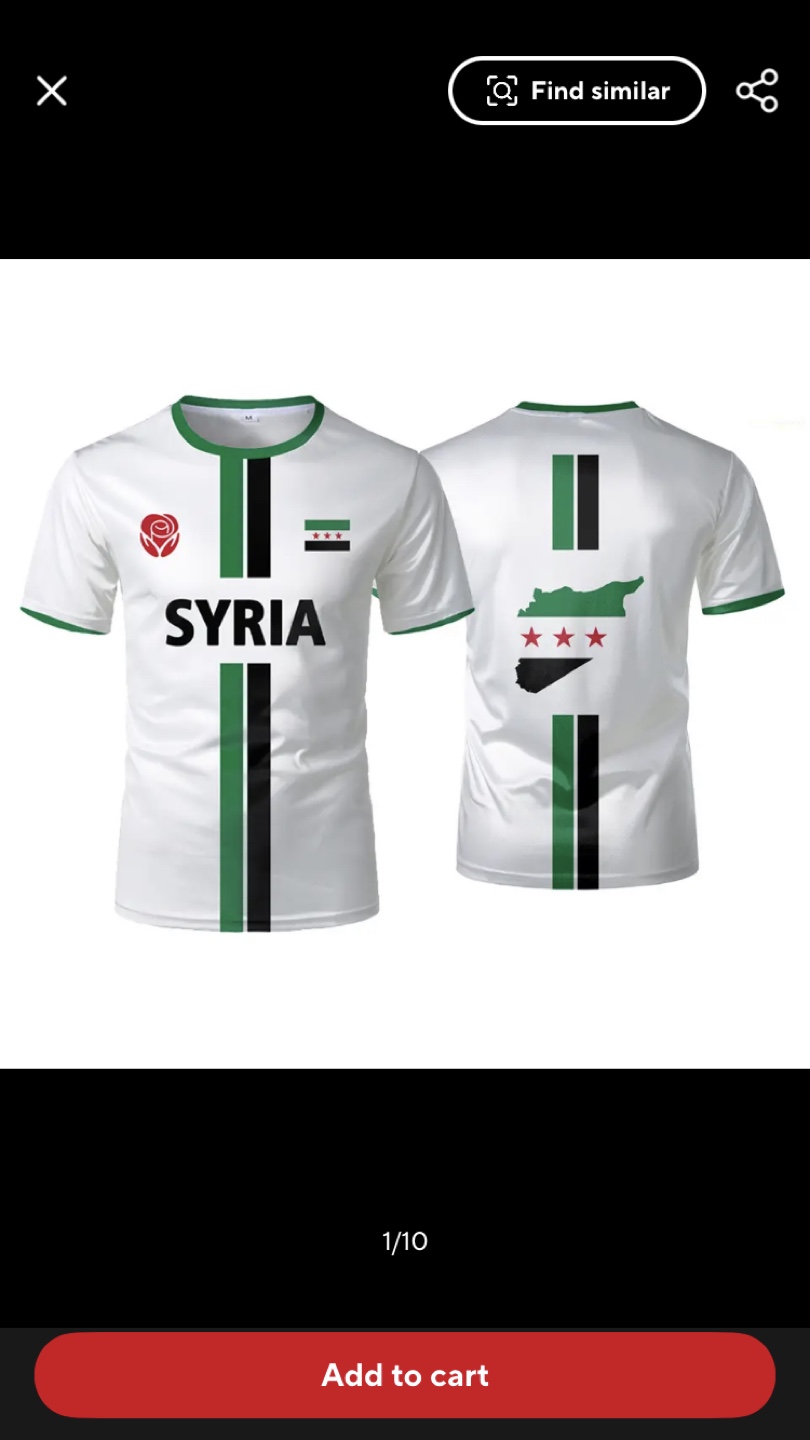 Syria Flag T-Shirt