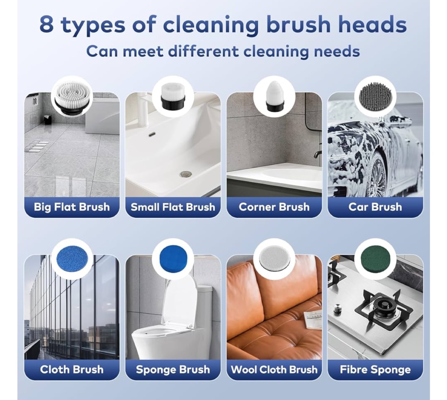 Cordless Rechargeable Electric Spin Scrubber - photo 3