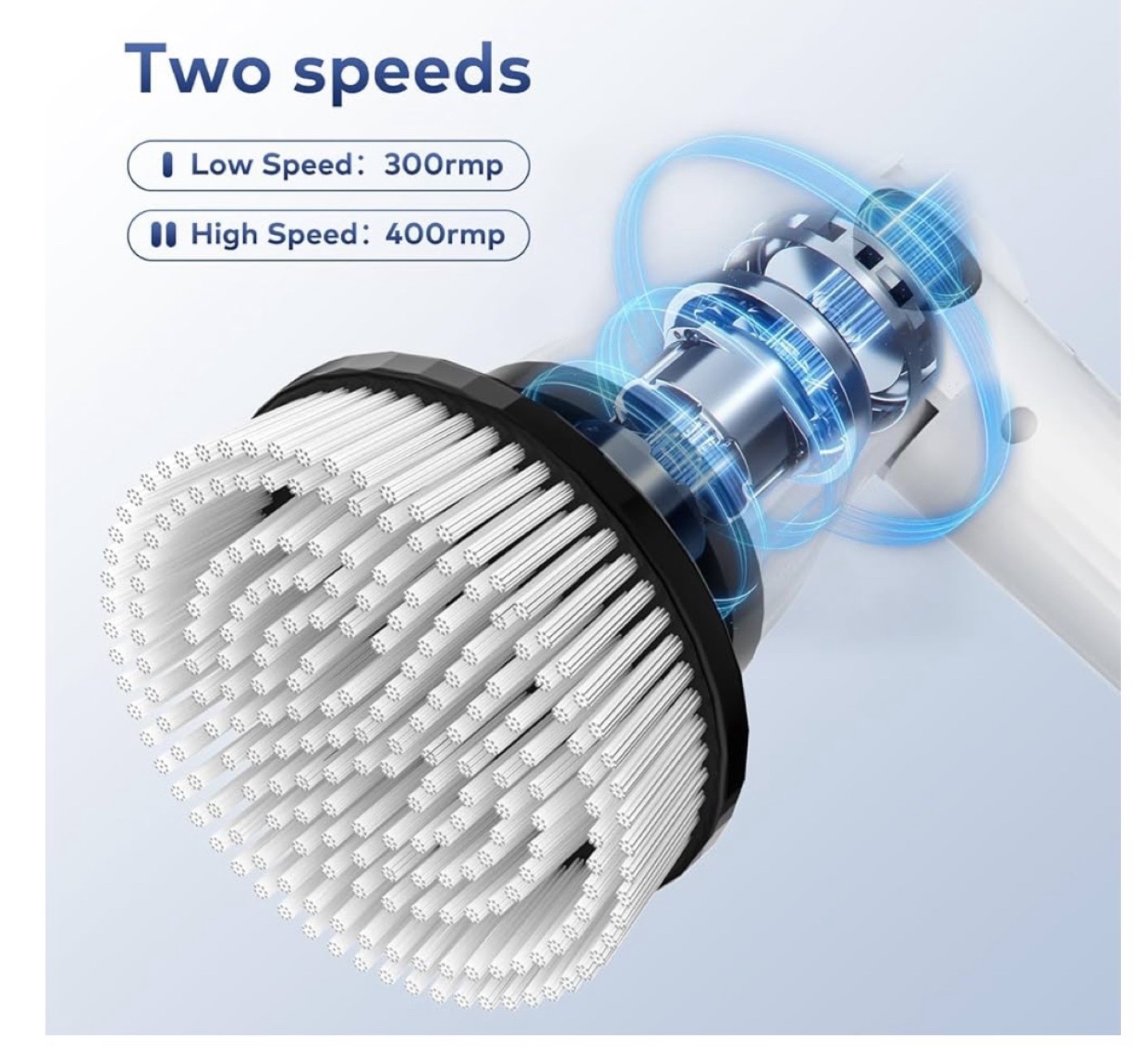 Cordless Rechargeable Electric Spin Scrubber - photo 4