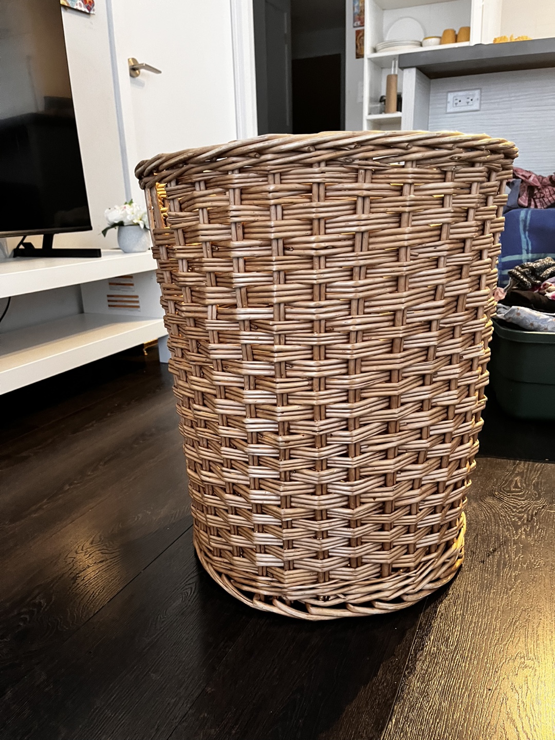 Bamboo Laundry Basket - photo 2