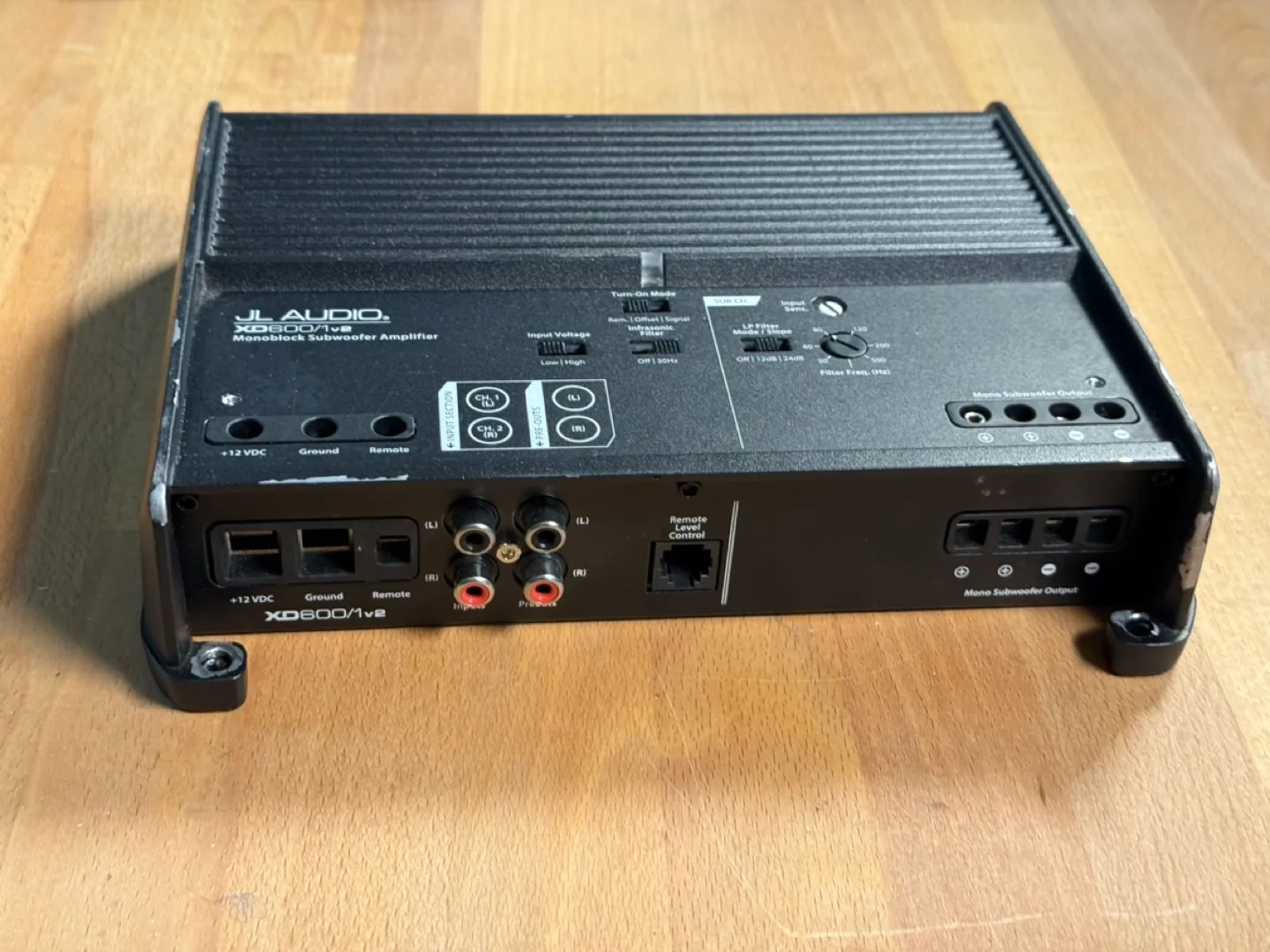 JL Audio XD600/1v2 Monoblock Subwoofer Amplifier image indicator(3)