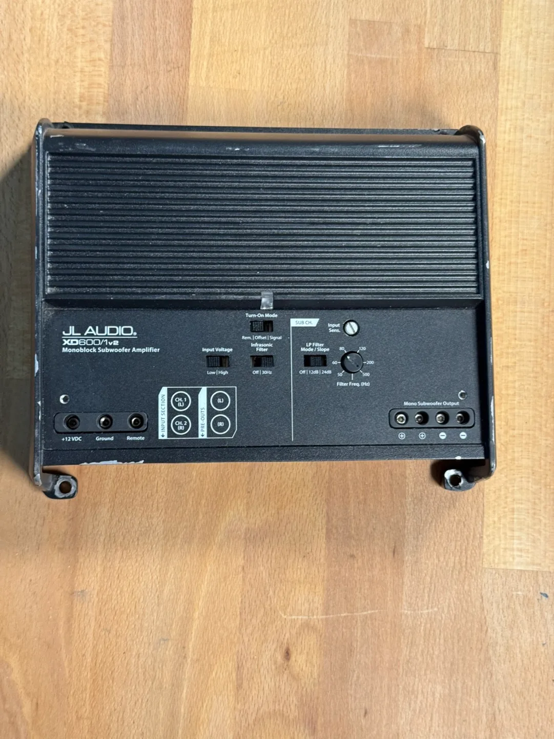 JL Audio XD600/1v2 Monoblock Subwoofer Amplifier image indicator(4)