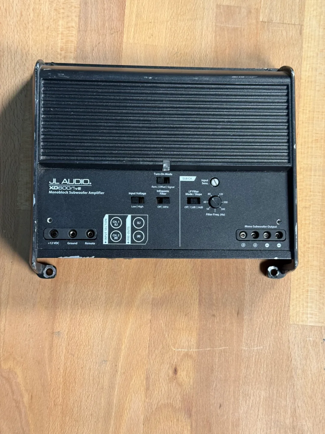 JL Audio XD600/1v2 Monoblock Subwoofer Amplifier image indicator(5)