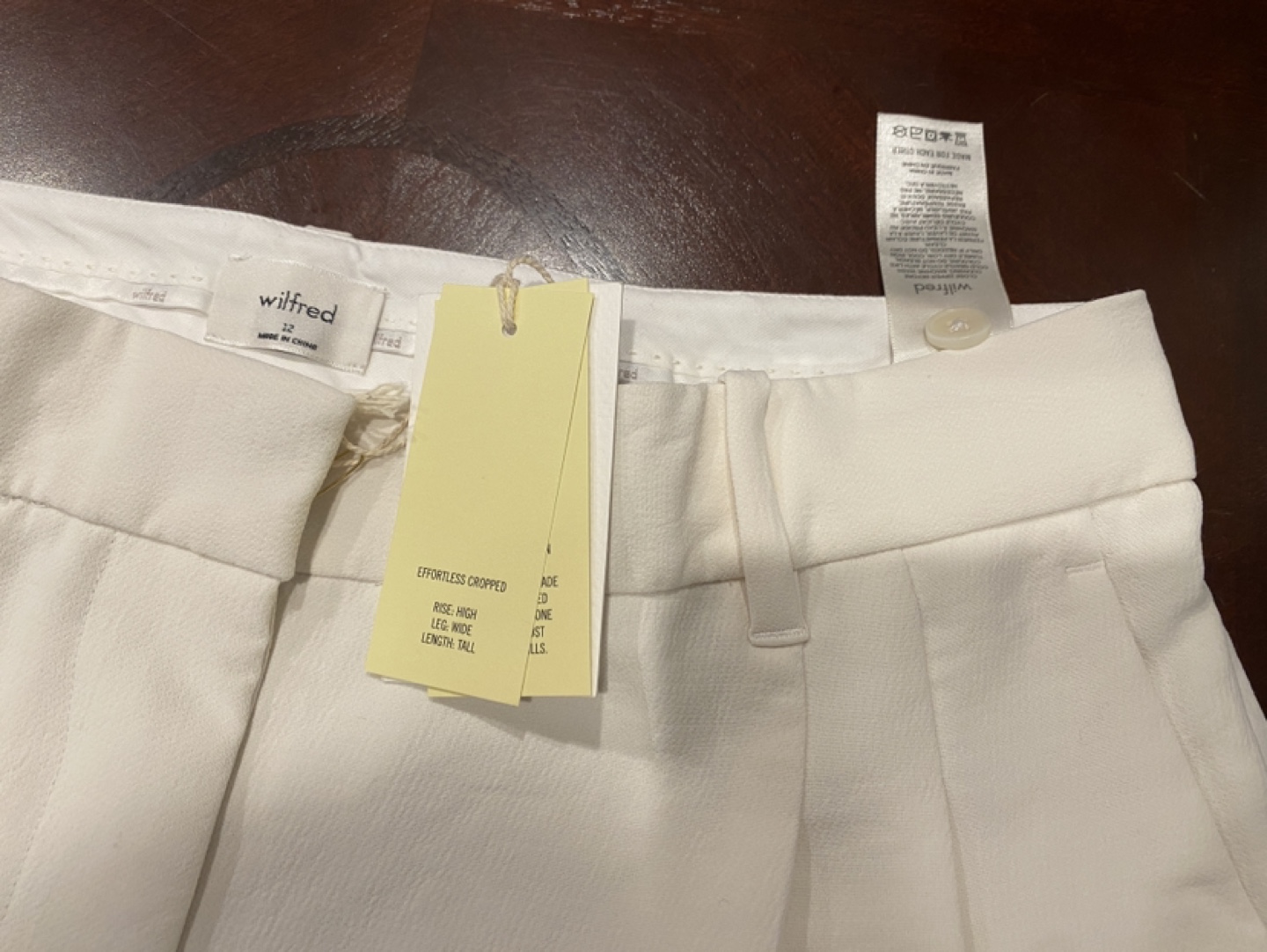 Wilfred Effortless Cropped Pants - photo 4