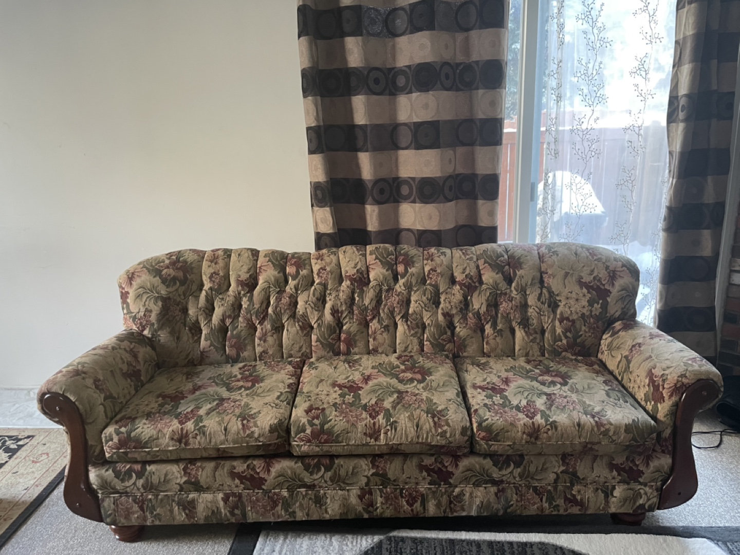 Floral Sofa