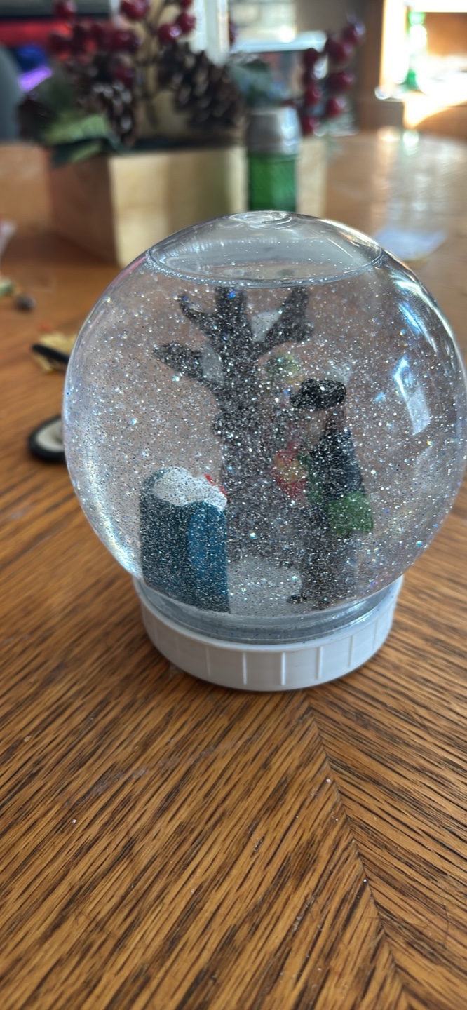 Snow Globe with Couple