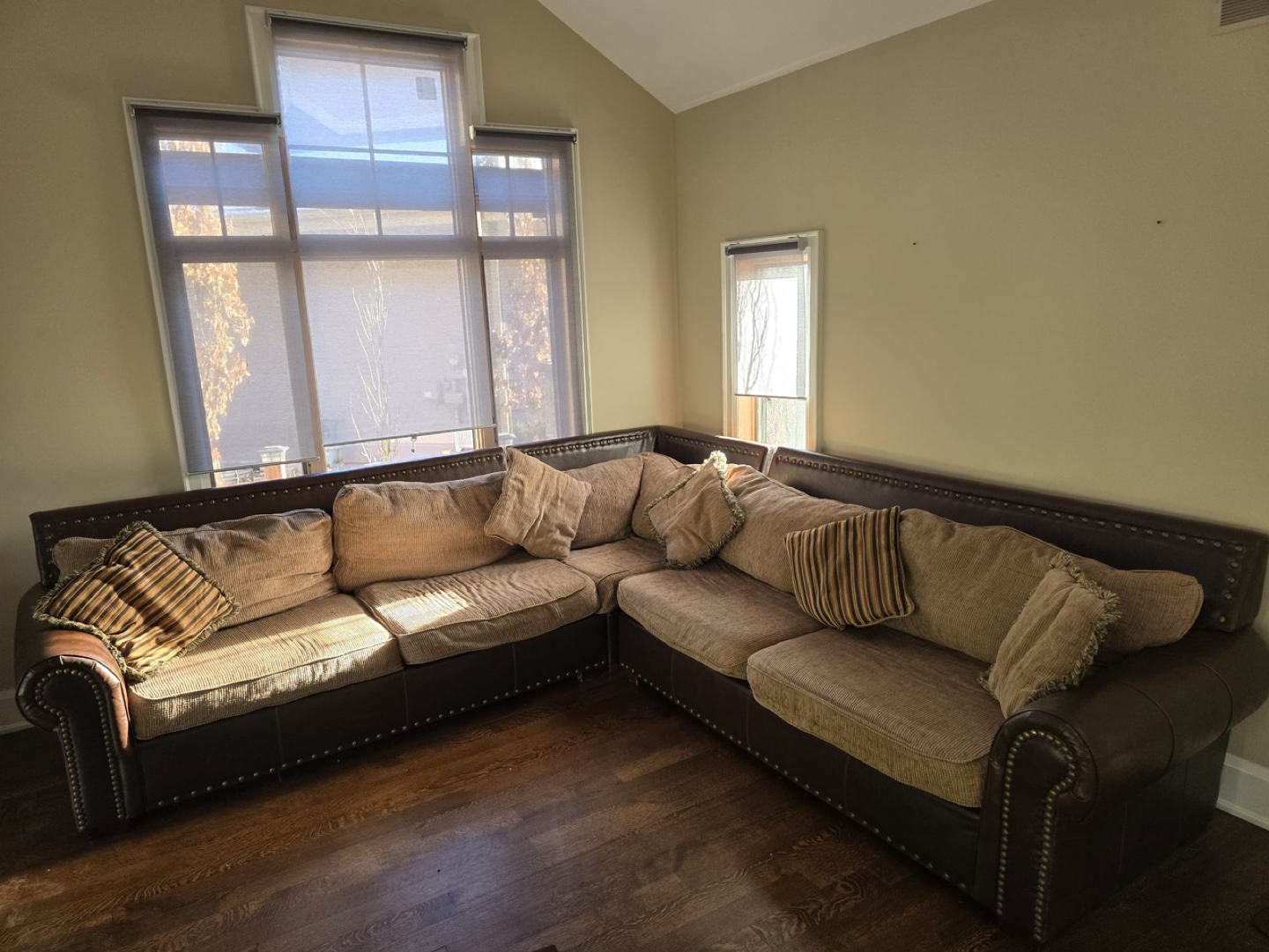 Brown Sectional Sofa