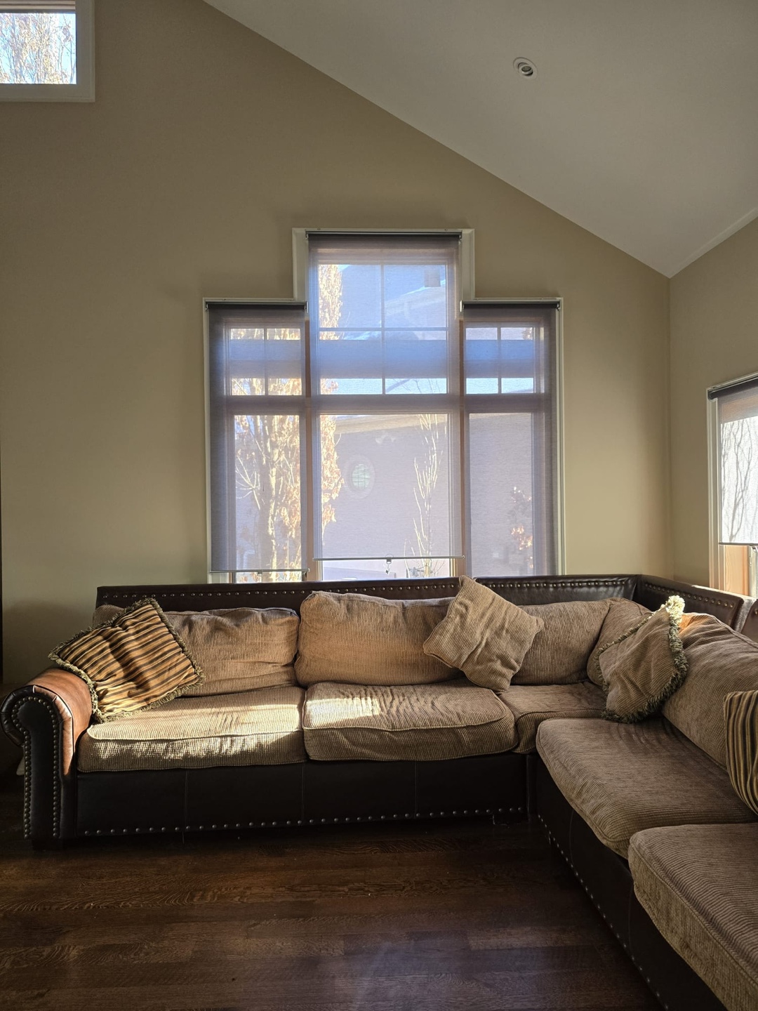 Brown Sectional Sofa - photo 3