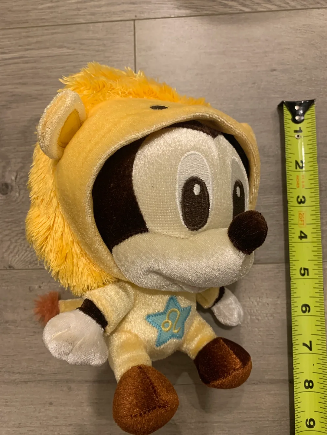 Disney Mickey Mouse Leo Zodiac Plush image indicator(5)
