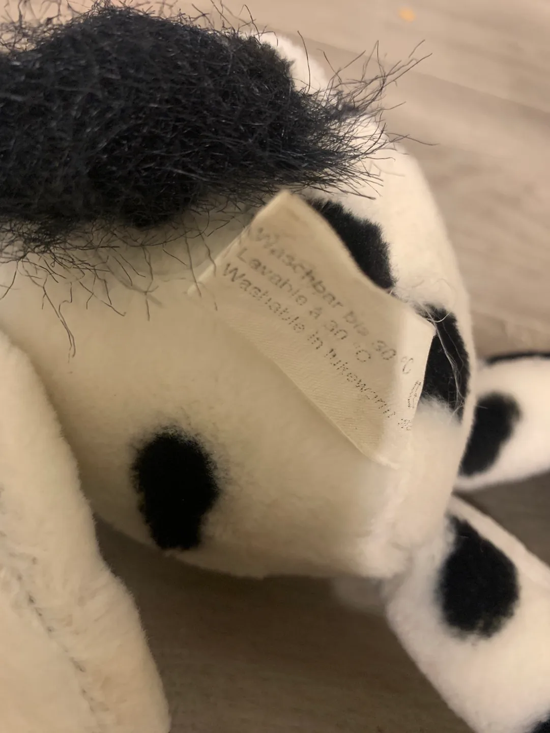 Black and White Cow Plush Toy image indicator(7)
