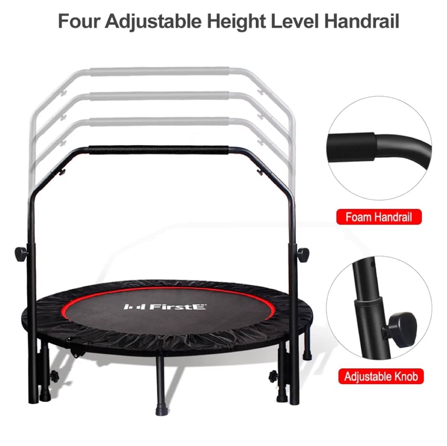 FirstE Mini Trampoline with Handrail - photo 2