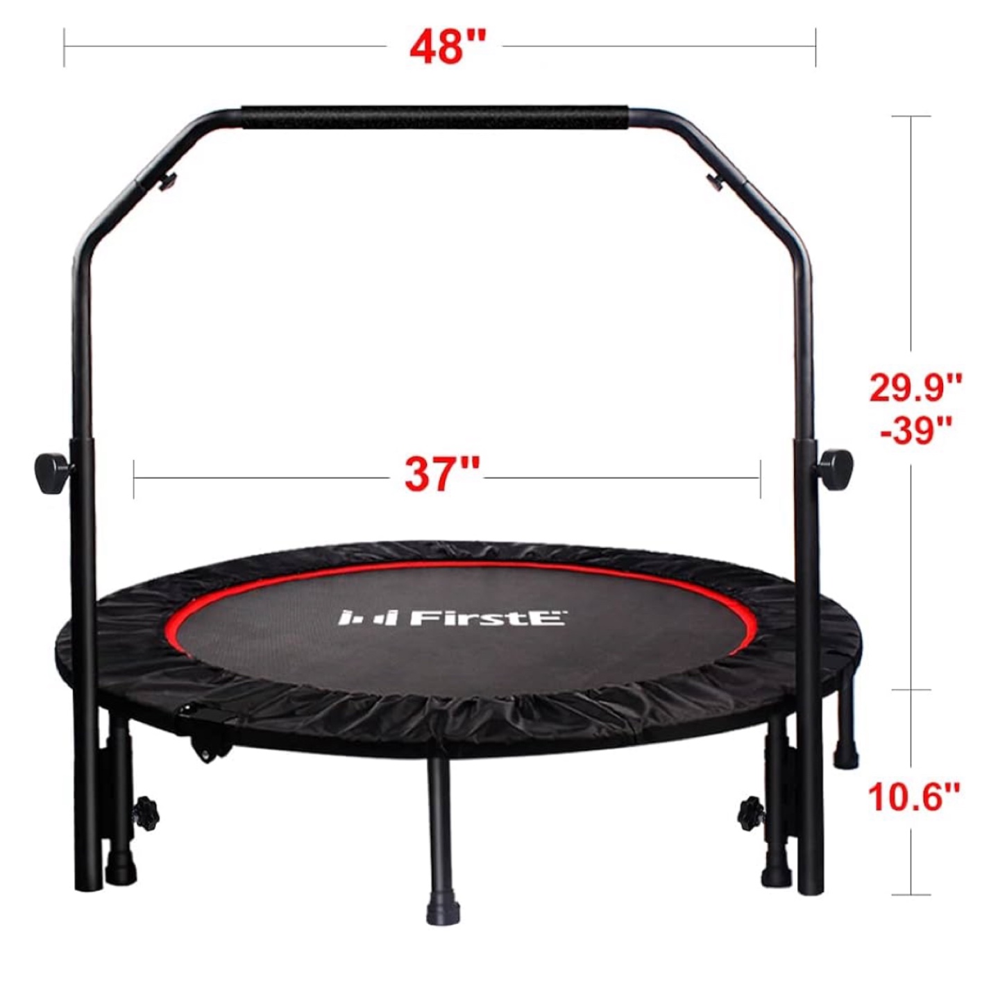 FirstE Mini Trampoline with Handrail - photo 3