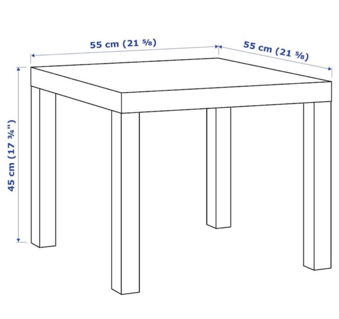 White bed side Table - photo 3