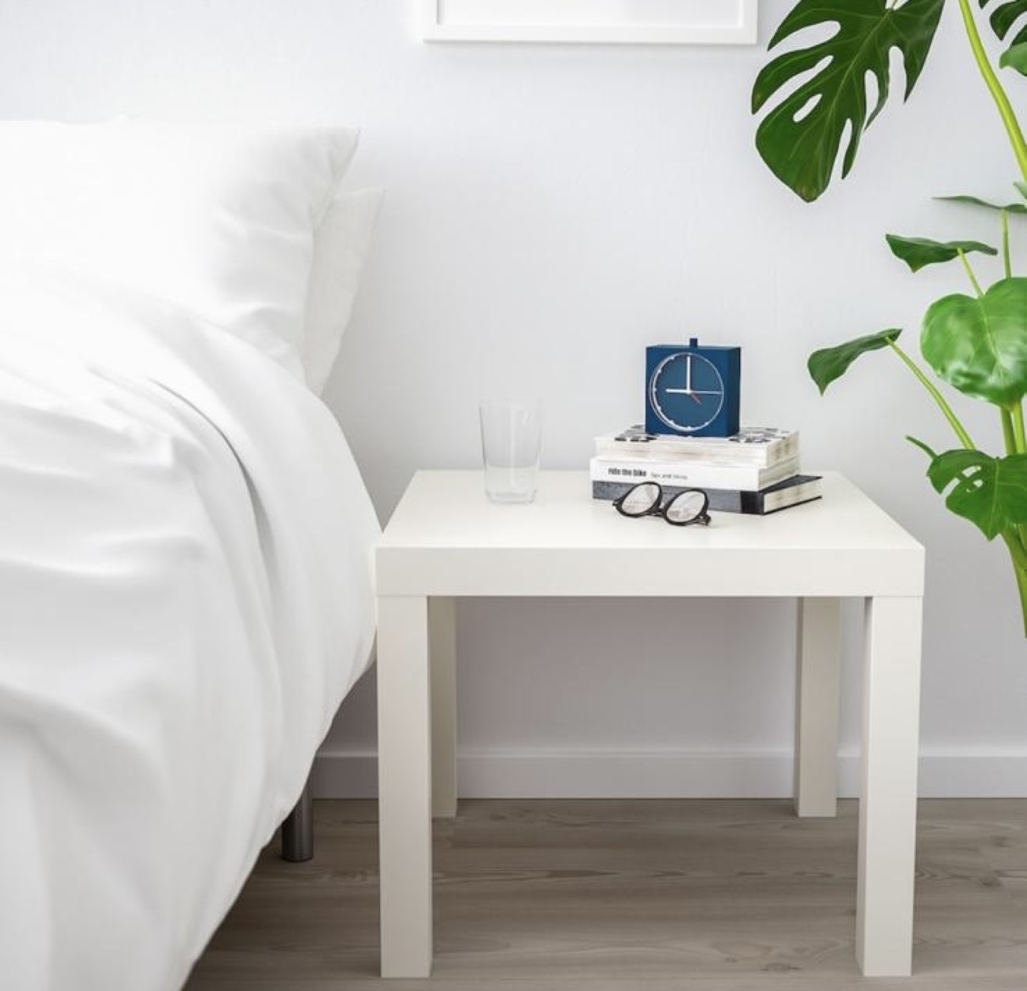 White bed side Table - photo 2