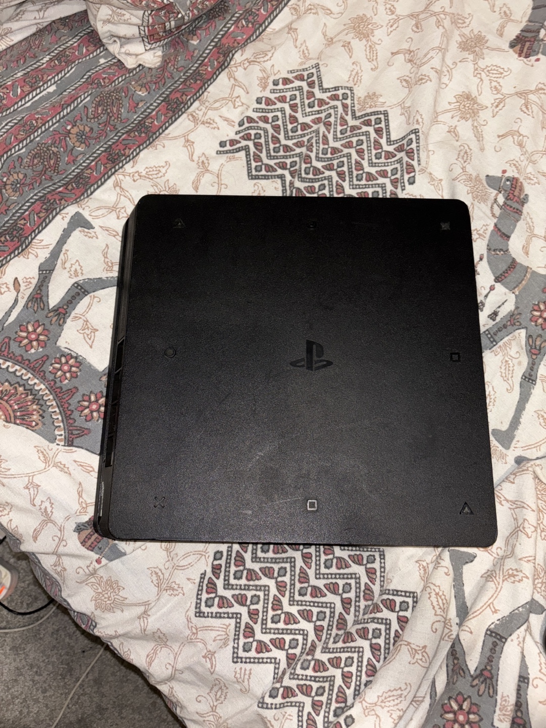 PS4 Slim Console with Two Controllers - photo 2