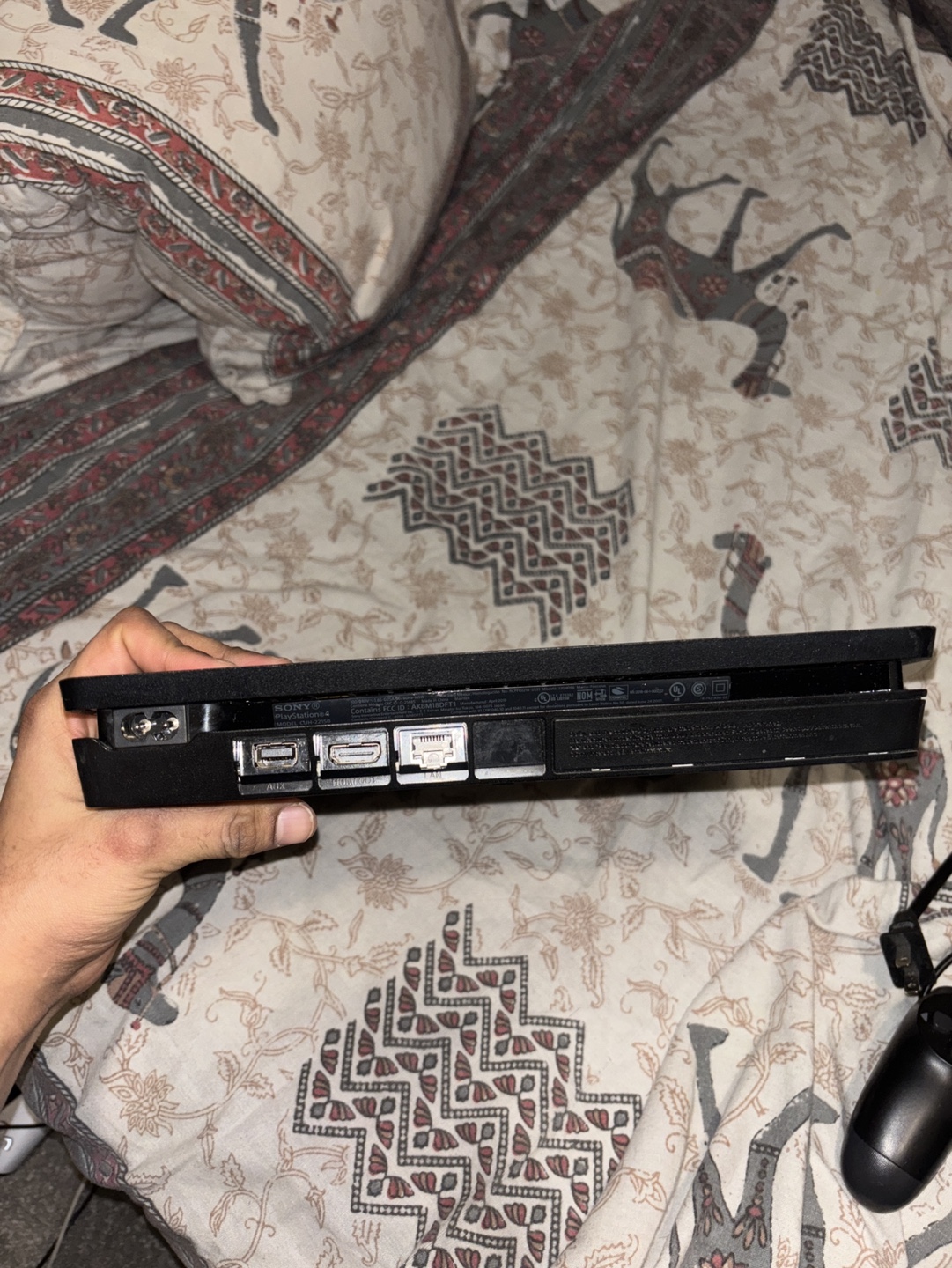 PS4 Slim Console with Two Controllers - photo 3