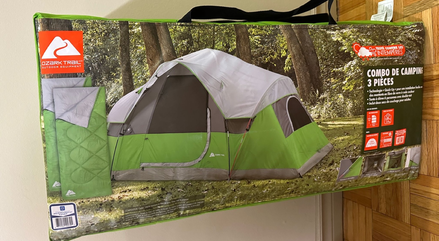 Ozark Trail 6 Person Tent Combo