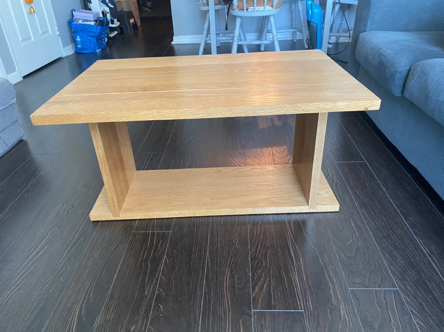 Wooden coffee table - photo 3
