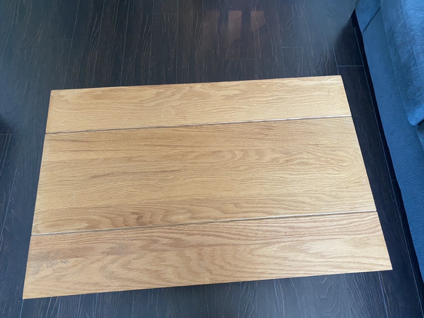 Wooden coffee table - photo 2