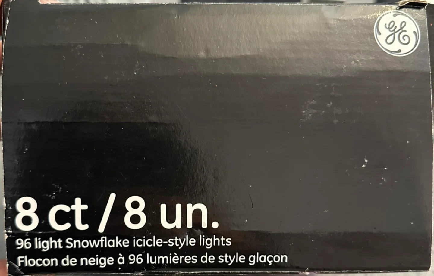 Xmas GE 96 Light Snowflake Icicle Style Lights image indicator(3)
