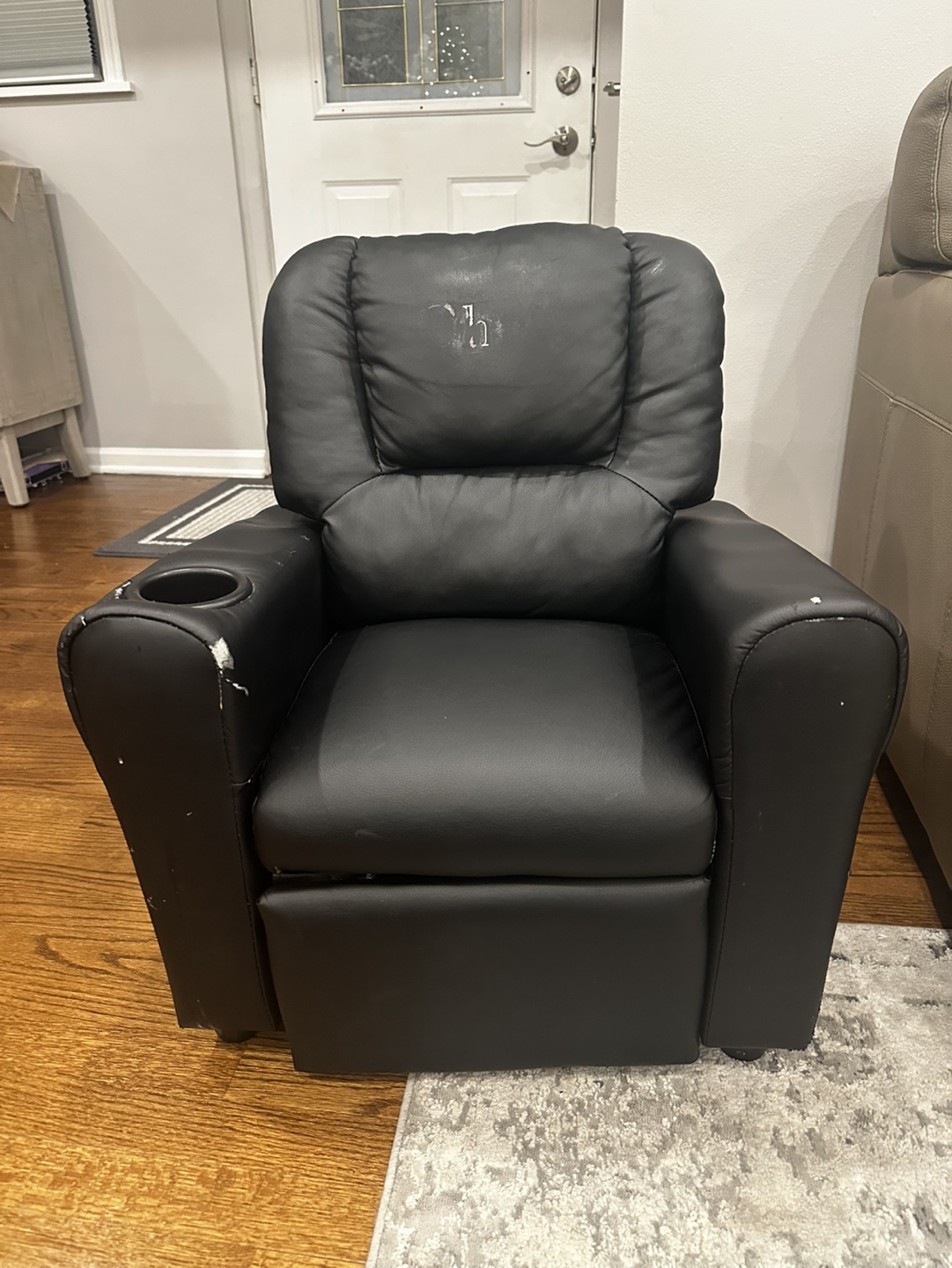 Black Recliner Chair toddler