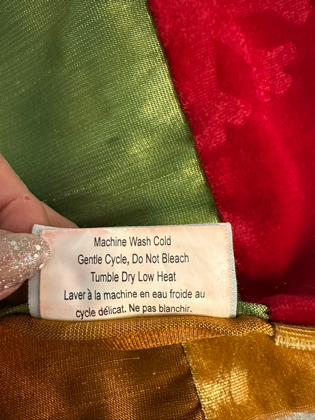 Xmas Set of 8 Green and Red Placemats image indicator(4)