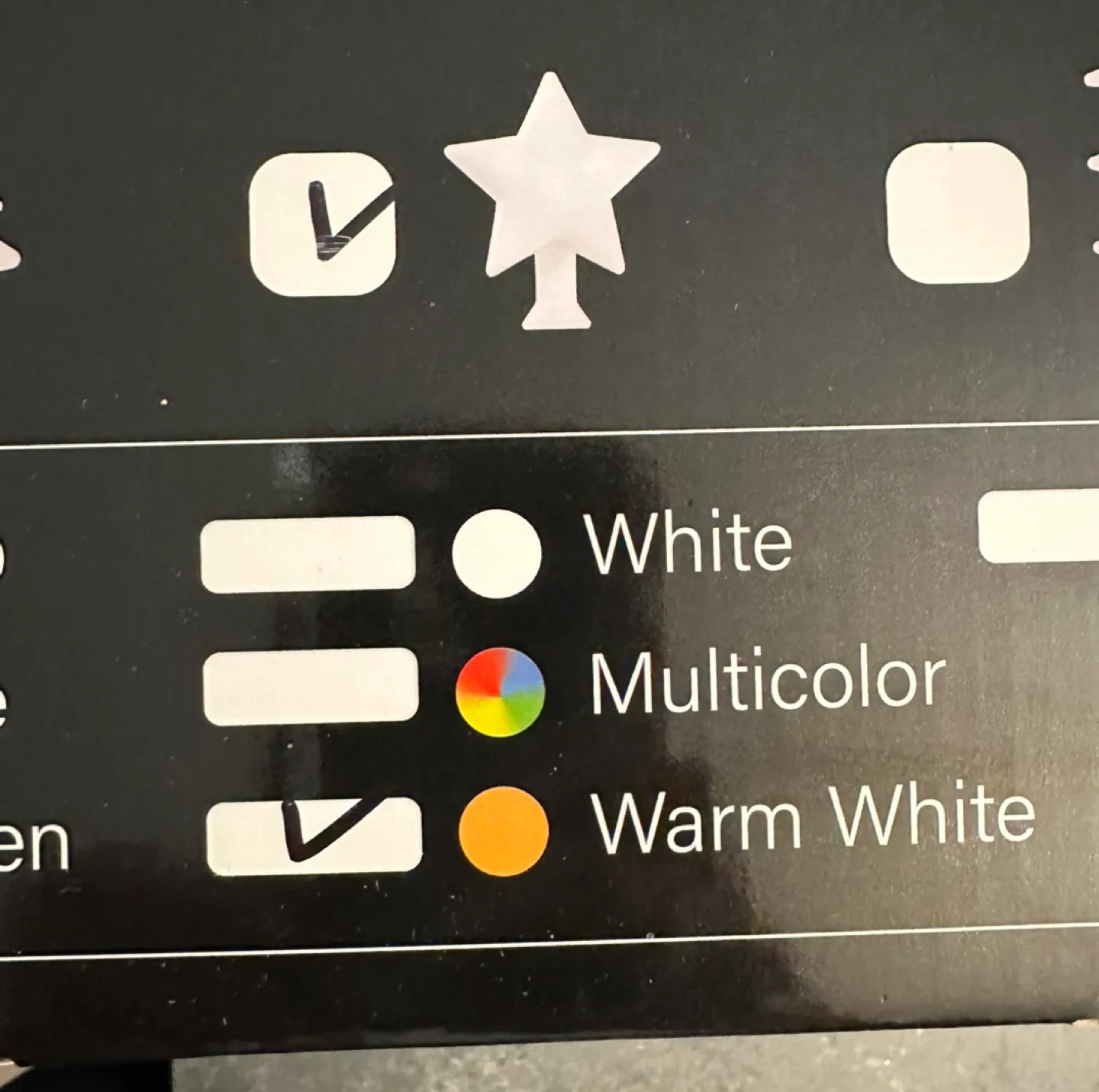 Xmas Star Fence Light Warm White 8PC image indicator(2)