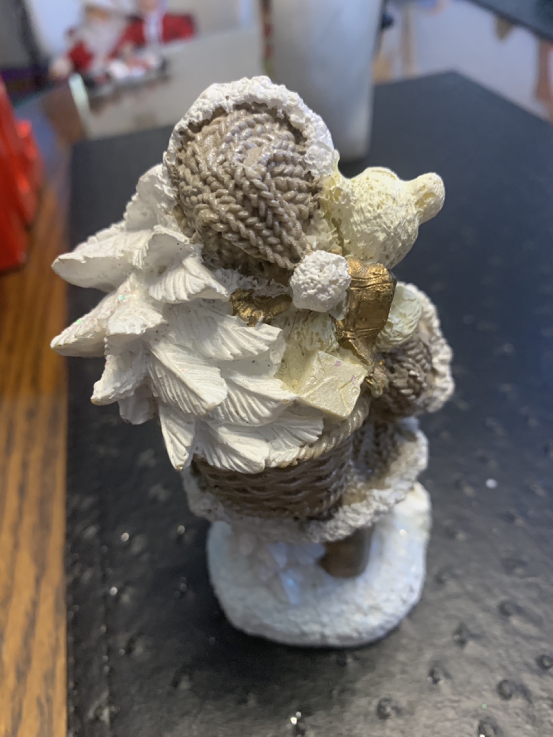 Danson Decor Santa Claus figurine with bear - photo 3