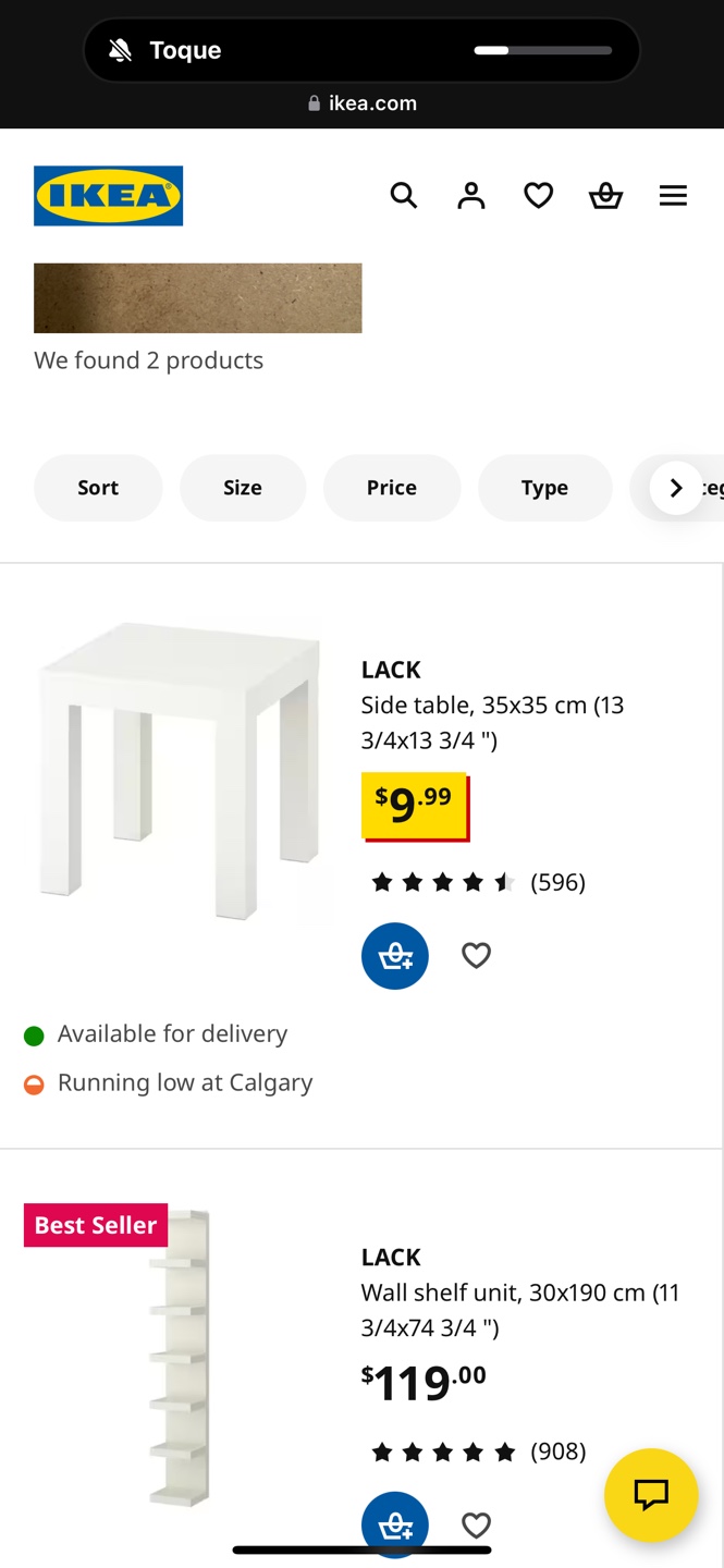 IKEA LACK Side Tables (Set of 2) - photo 4