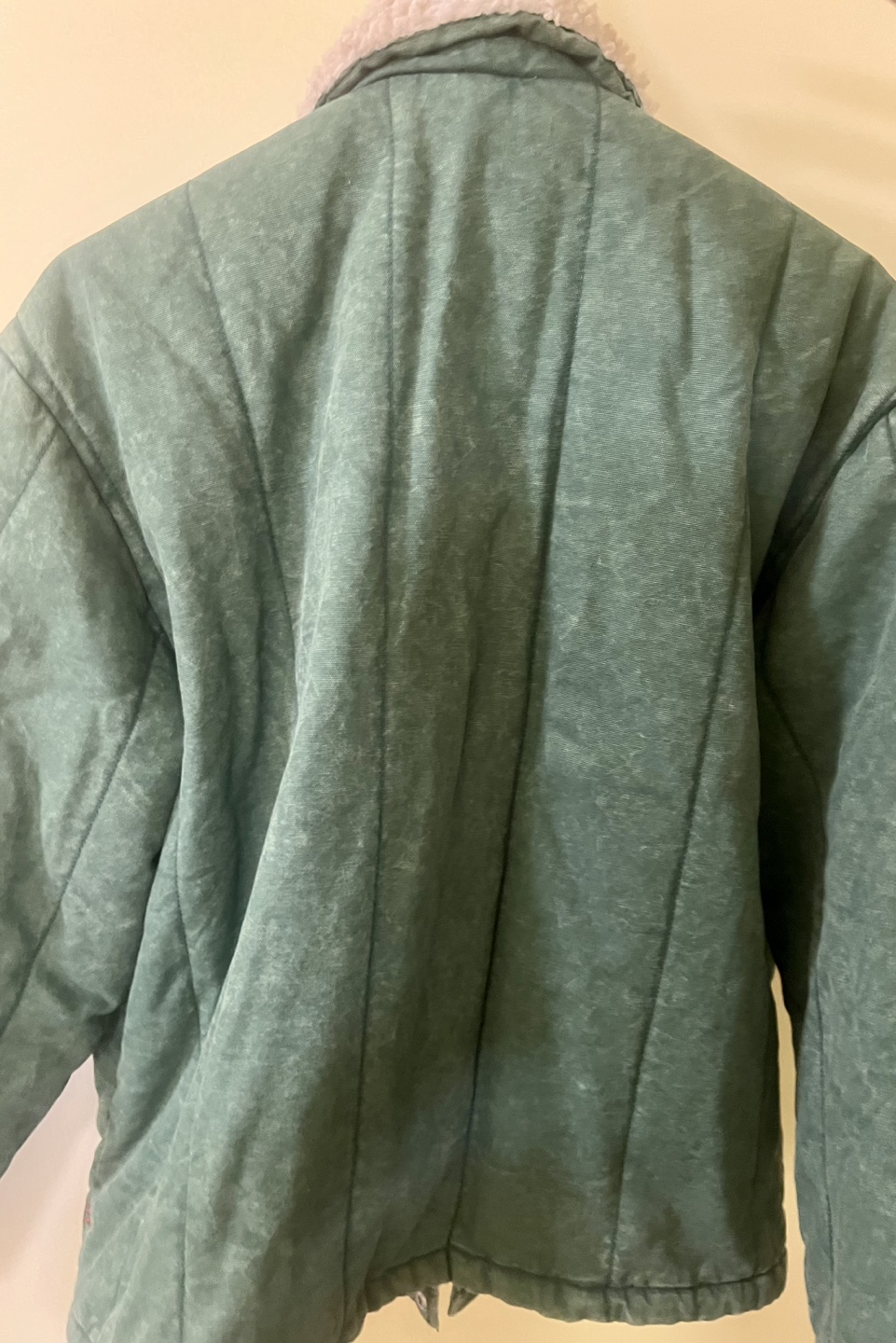 Green Sherpa Lined Jacket - photo 3