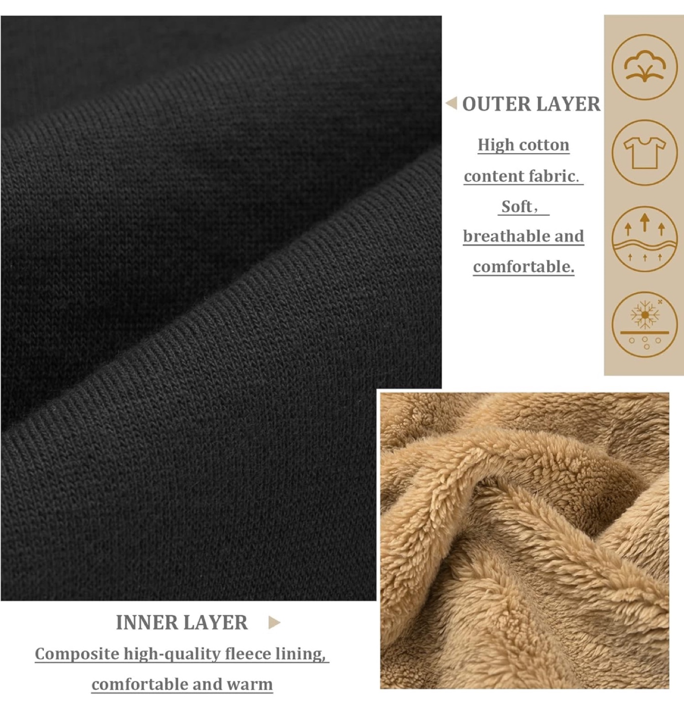 NEW! Women's Black Fleece-Lined Hoodie - photo 3