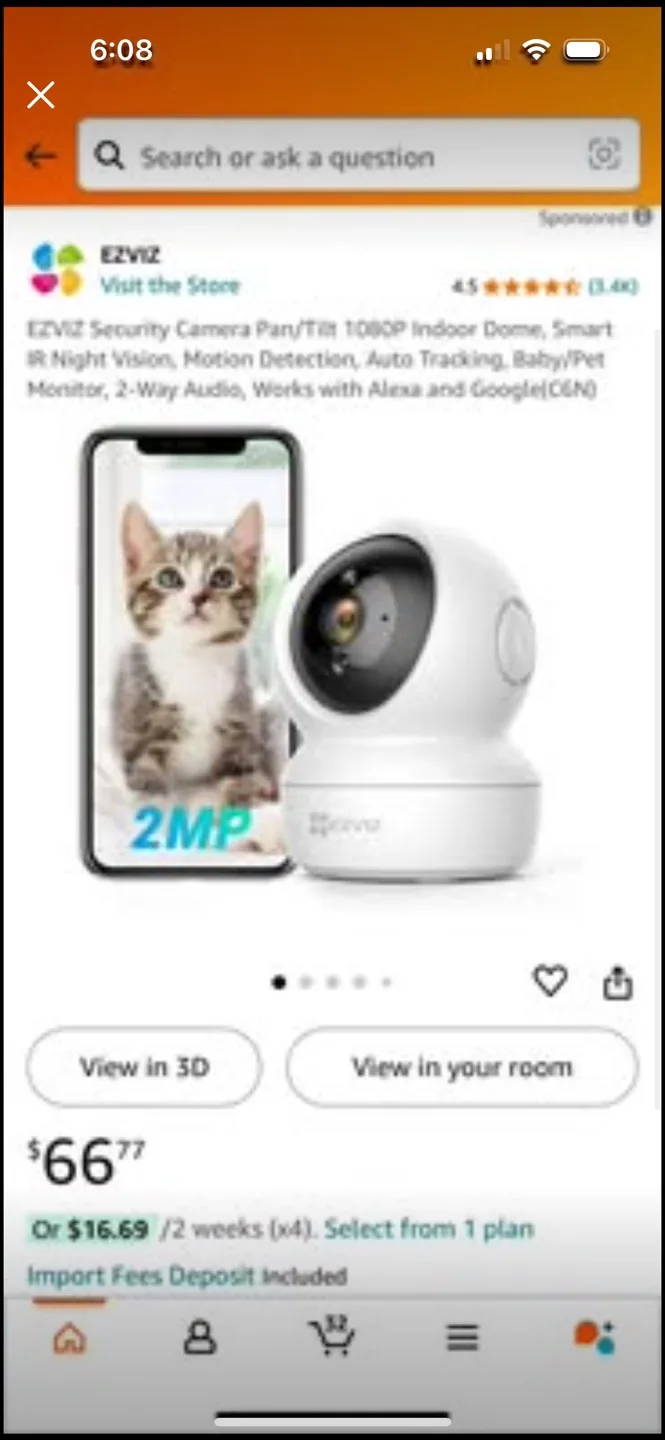 EZVIZ C3WN Security Camera image indicator(7)