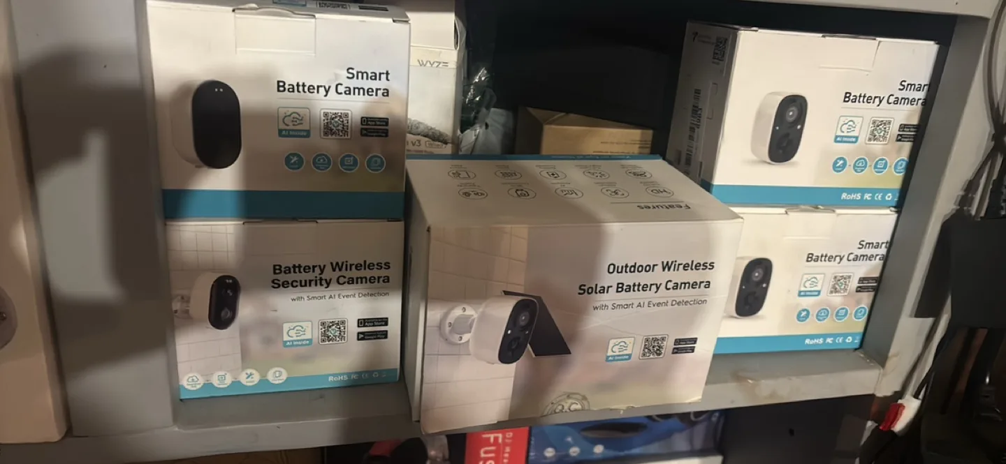 security camera, Wi-Fi image indicator(3)