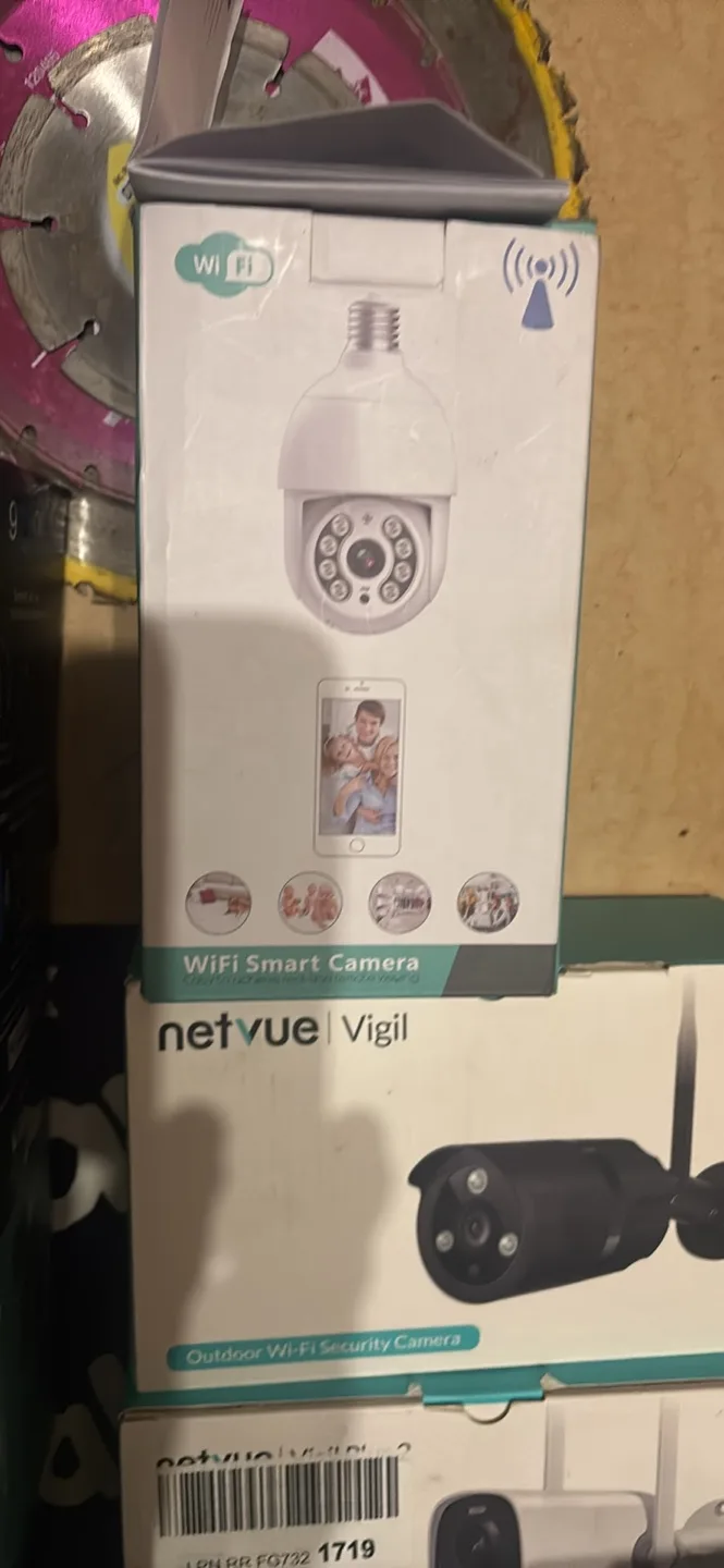 security camera, Wi-Fi image indicator(9)
