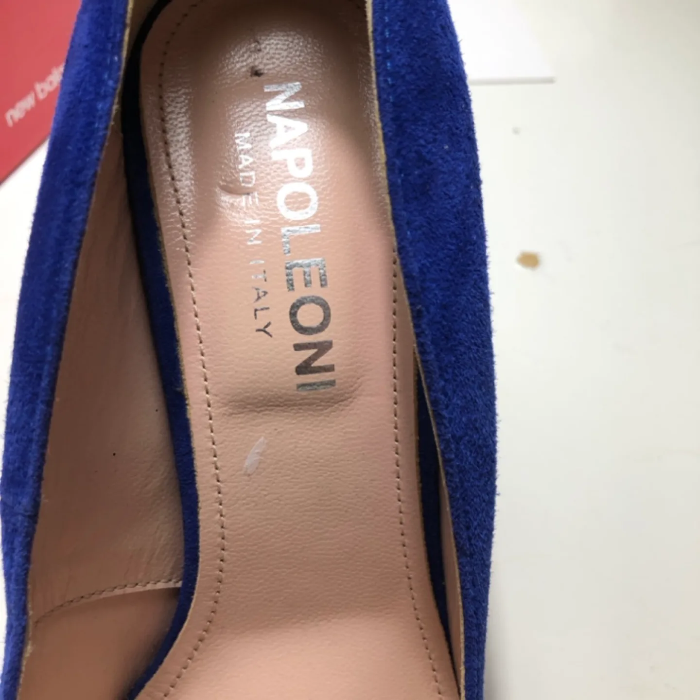 Napoleoni Suede High Heel Pumps size 39 image indicator(3)