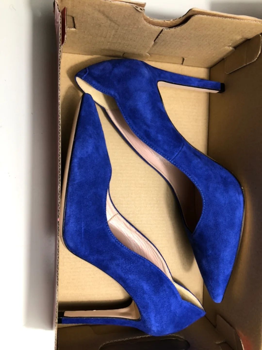 Napoleoni Suede High Heel Pumps size 39 image indicator(5)