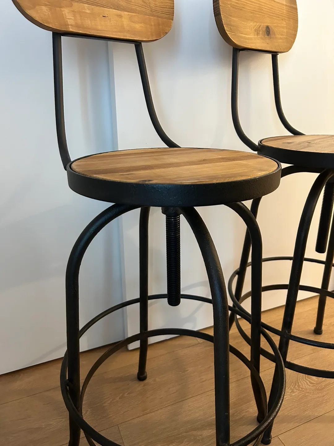 Set of 2 Bar Stools $30 for two image indicator(2)