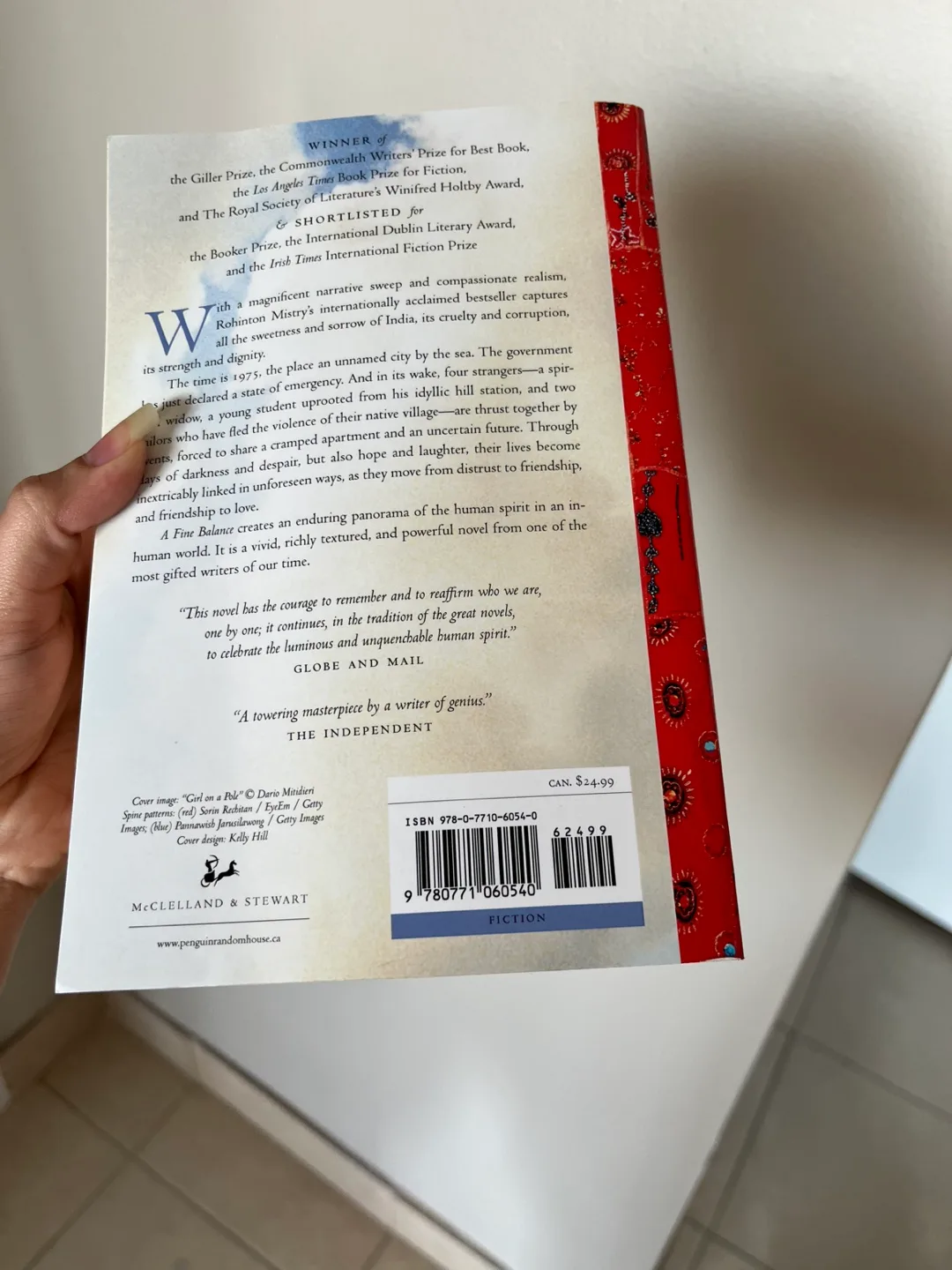 🆕A Fine Balance by Rohinton Mistry image indicator(2)