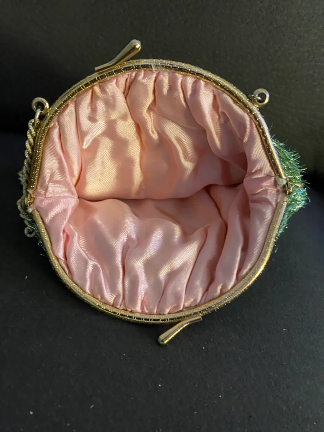 Vintage Green Evening Bag image indicator(2)