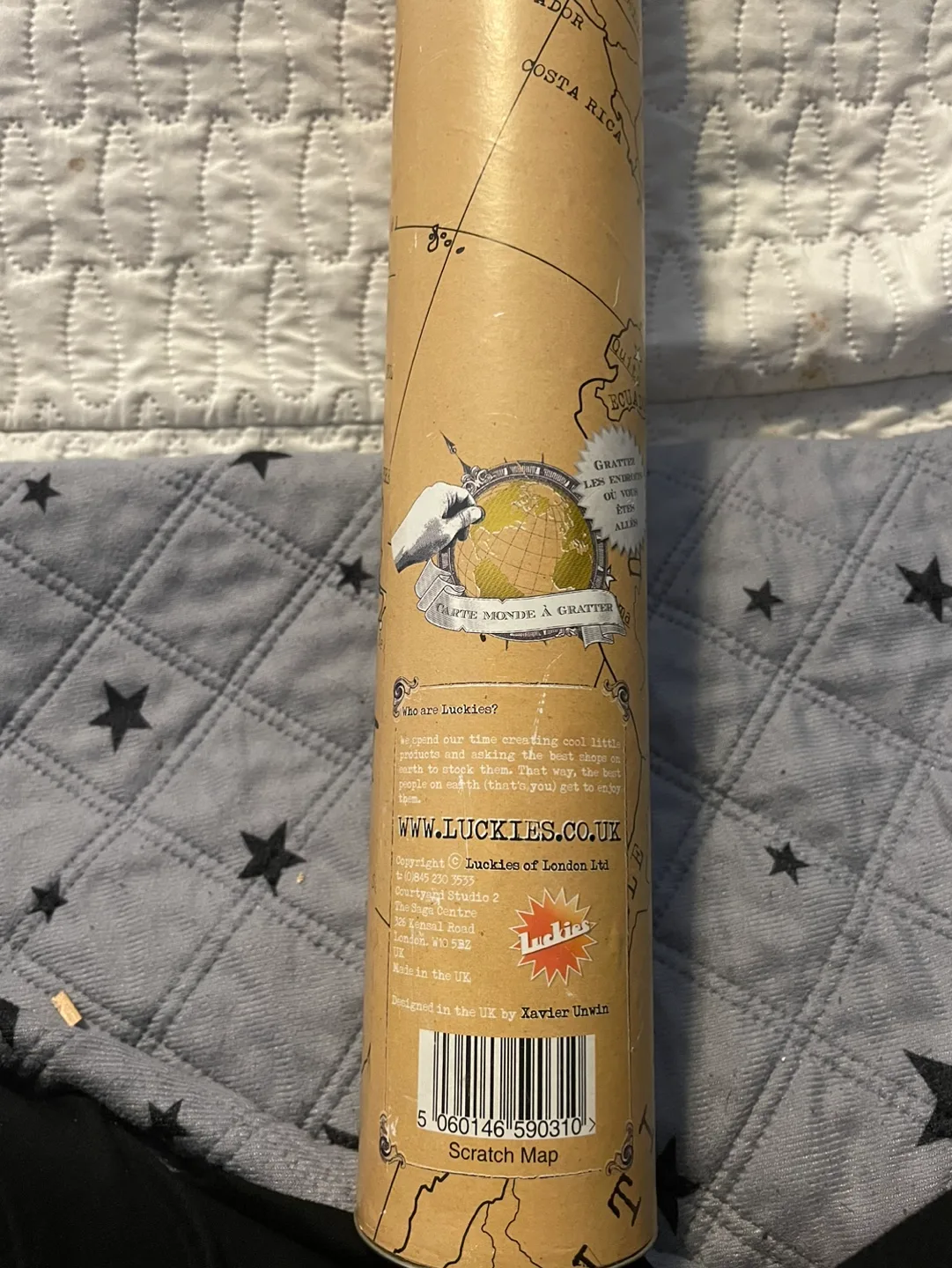 $35 VALUE NEW Gold Scratch World Map image indicator(3)