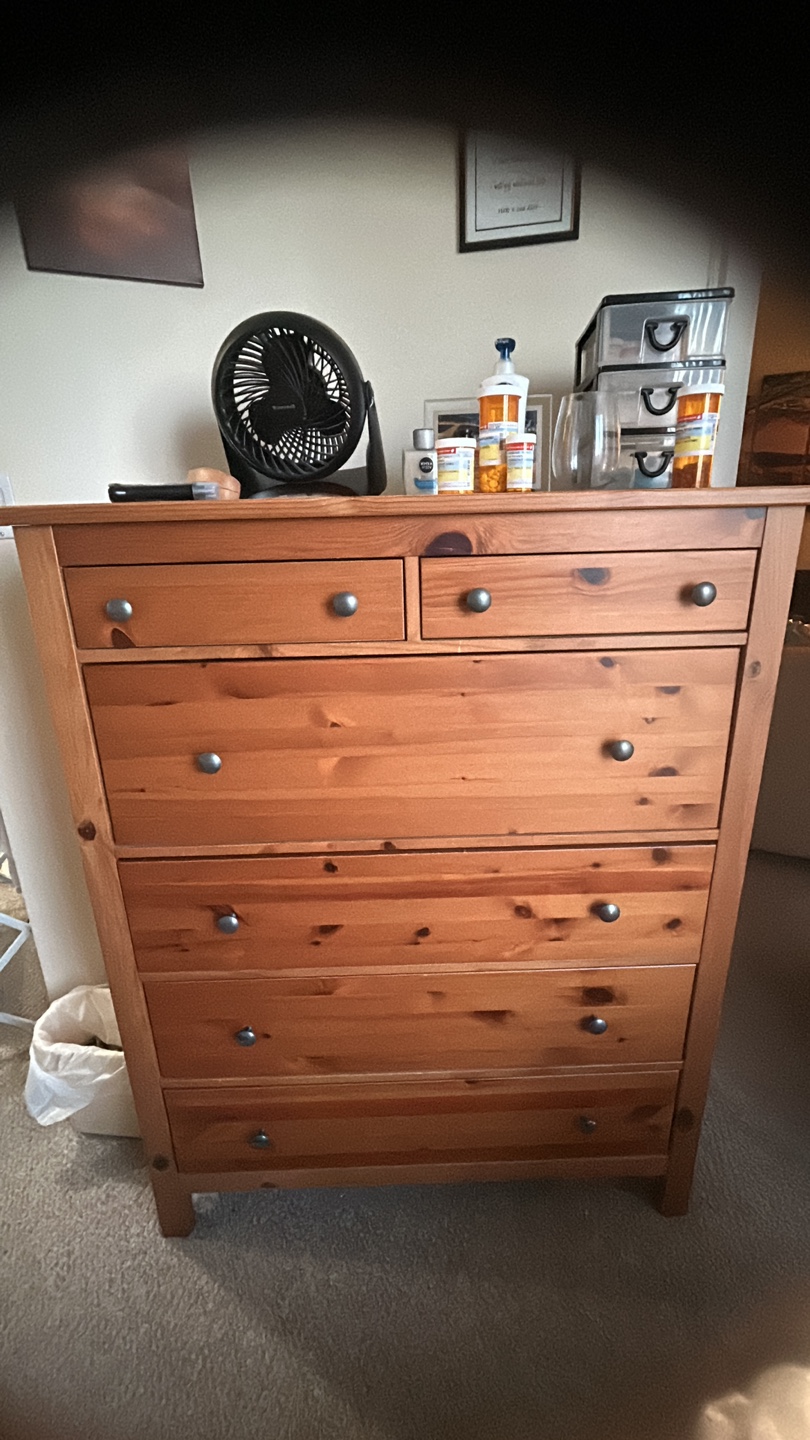 IKEA MALM 6 Drawer Dresser