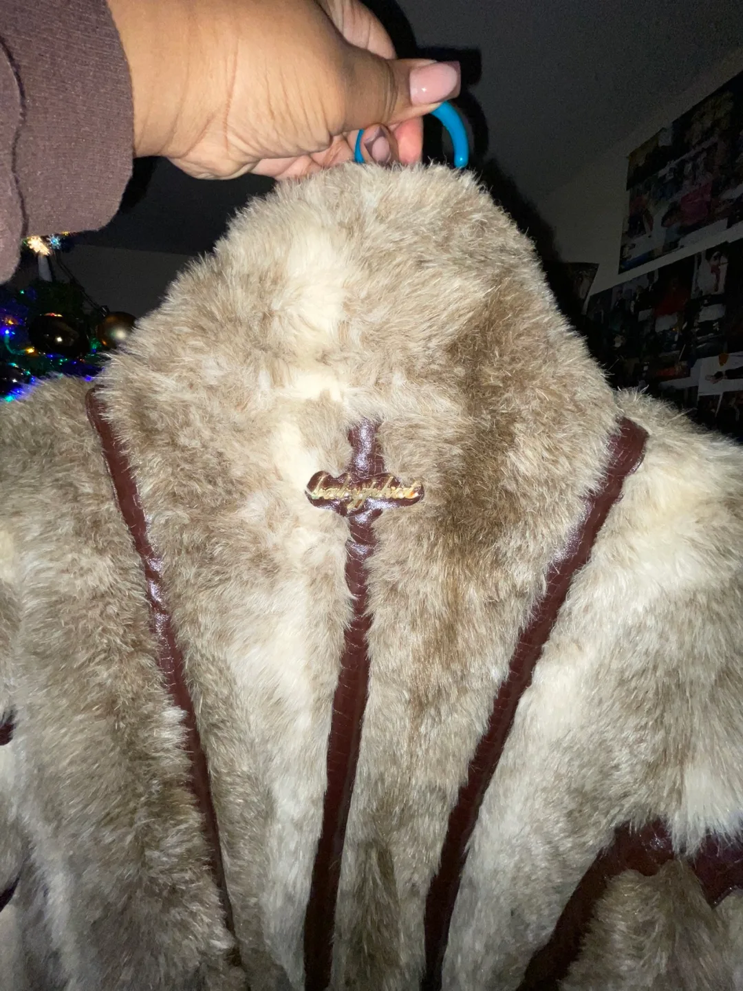 Vintage Baby Phat Faux Fur Jacket image indicator(5)