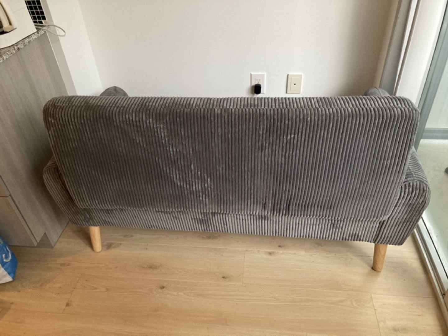 Paschall 57" Corduroy Loveseat - photo 4