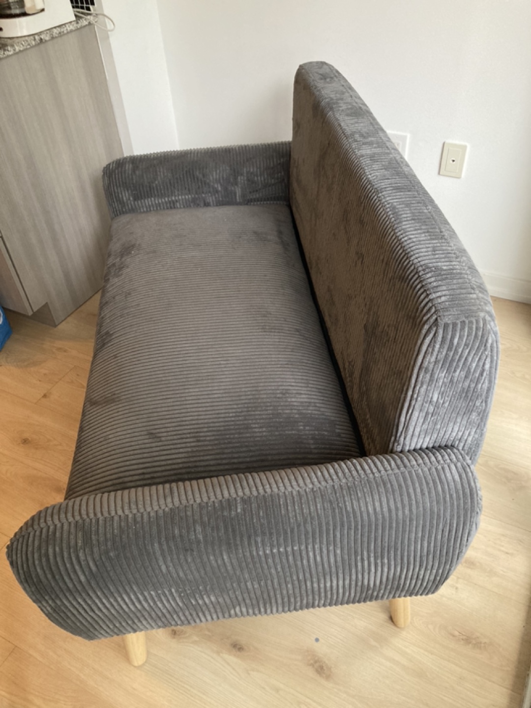 Paschall 57" Corduroy Loveseat - photo 5