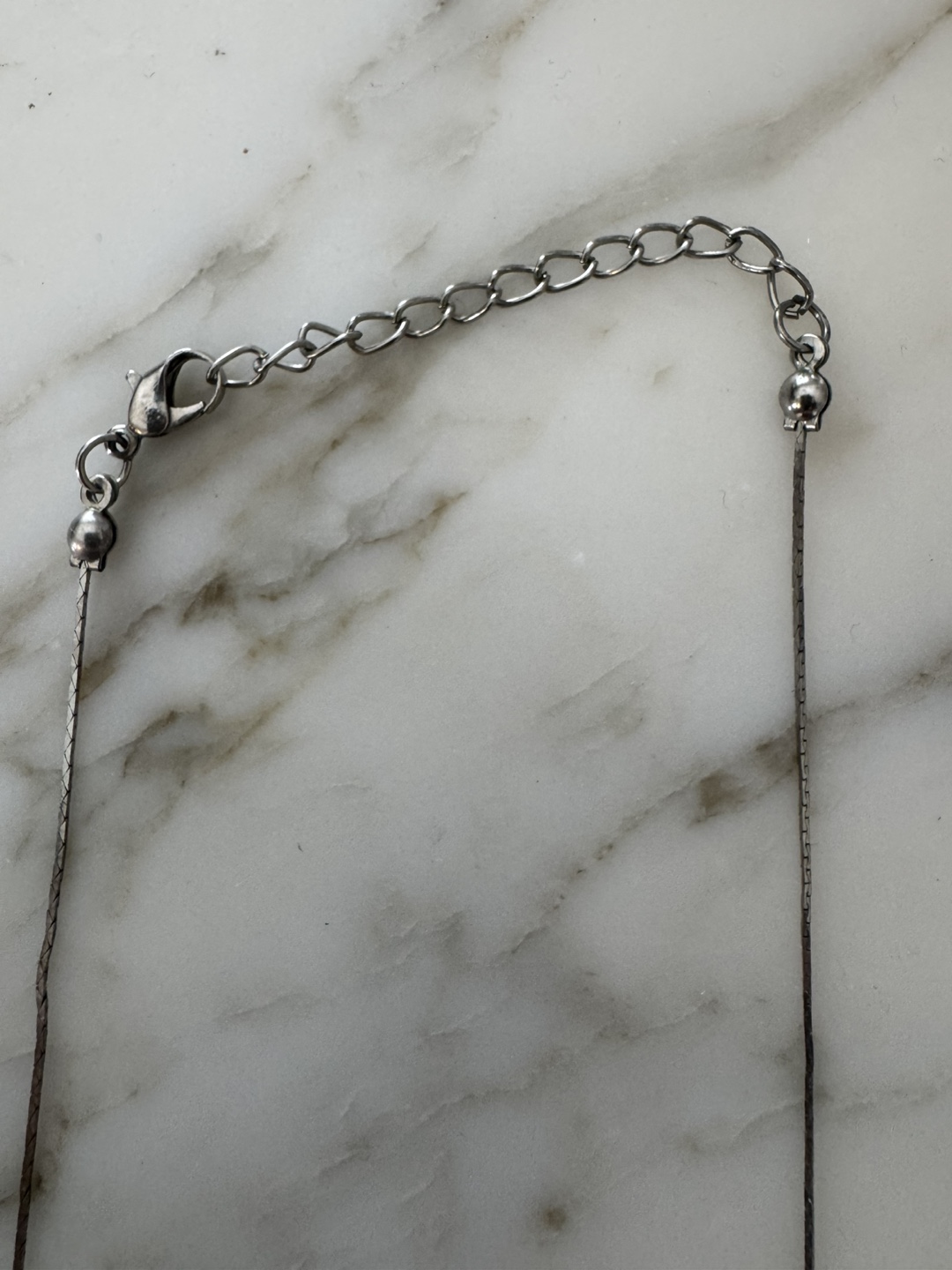 Blue Crystal Beaded Necklace #freecycle - photo 3